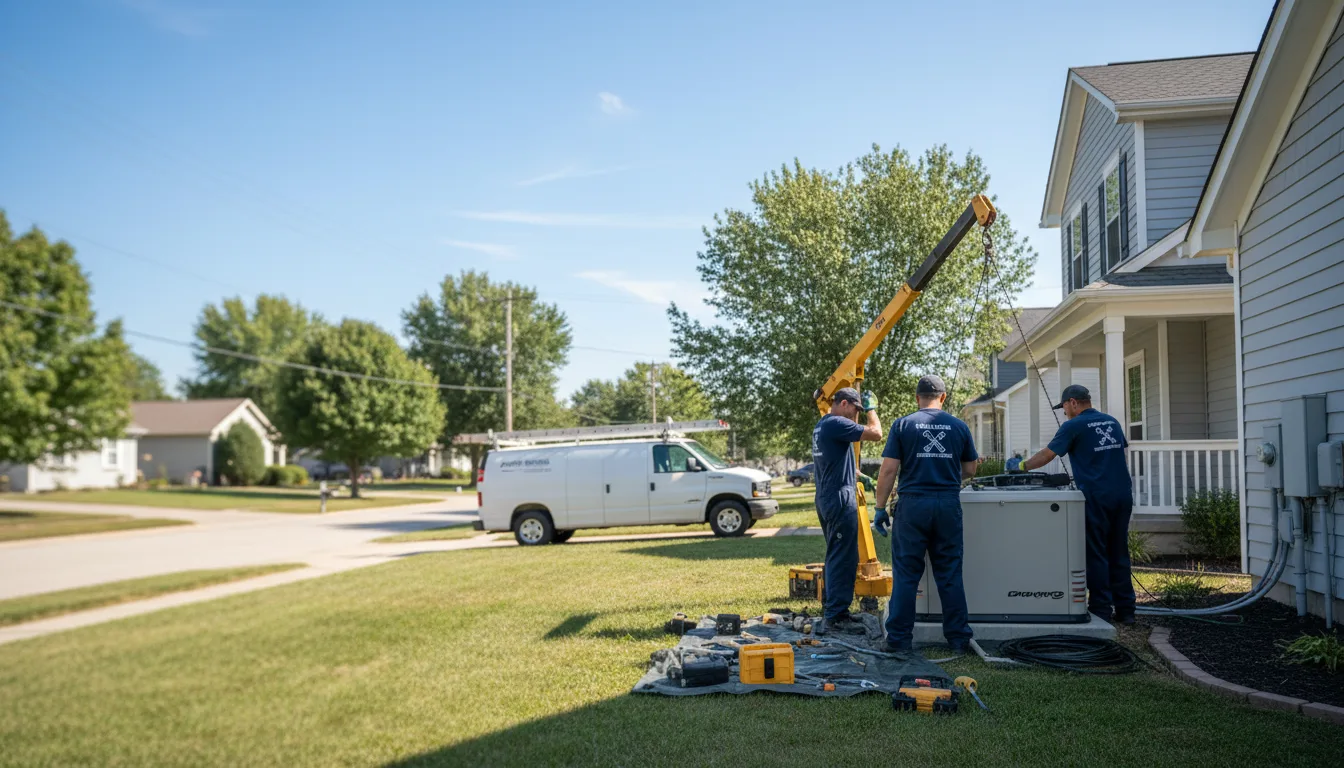 Generator Installation in Tiltonsville, OH near me
